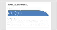 Desktop Screenshot of data-acoustics.com