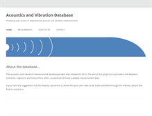 Tablet Screenshot of data-acoustics.com